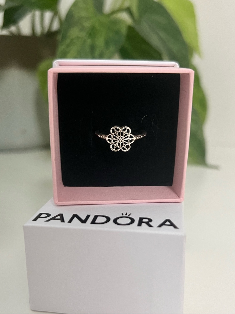 Pandora Floral Daisy Ring 🌼 925, Size 50